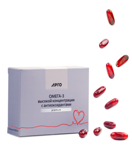 БАД Омега-3, Биолит (Арго), 30 капс