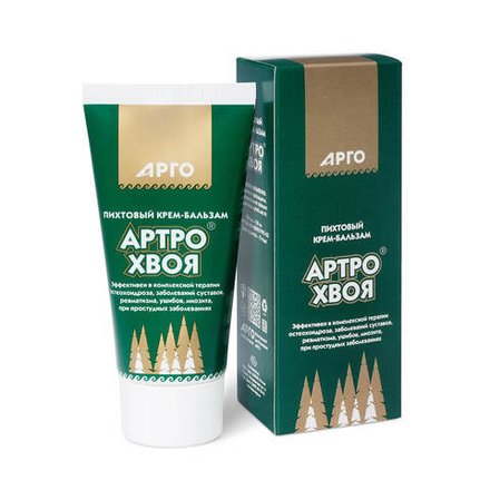 Крем бальзам пихтовый Артро-хвоя, Дон (Арго), 50 мл