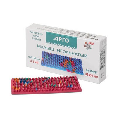 Аппликатор Ляпко Малыш, Арго, (размер 36 х 84 мм, шаг 3,5 мм)