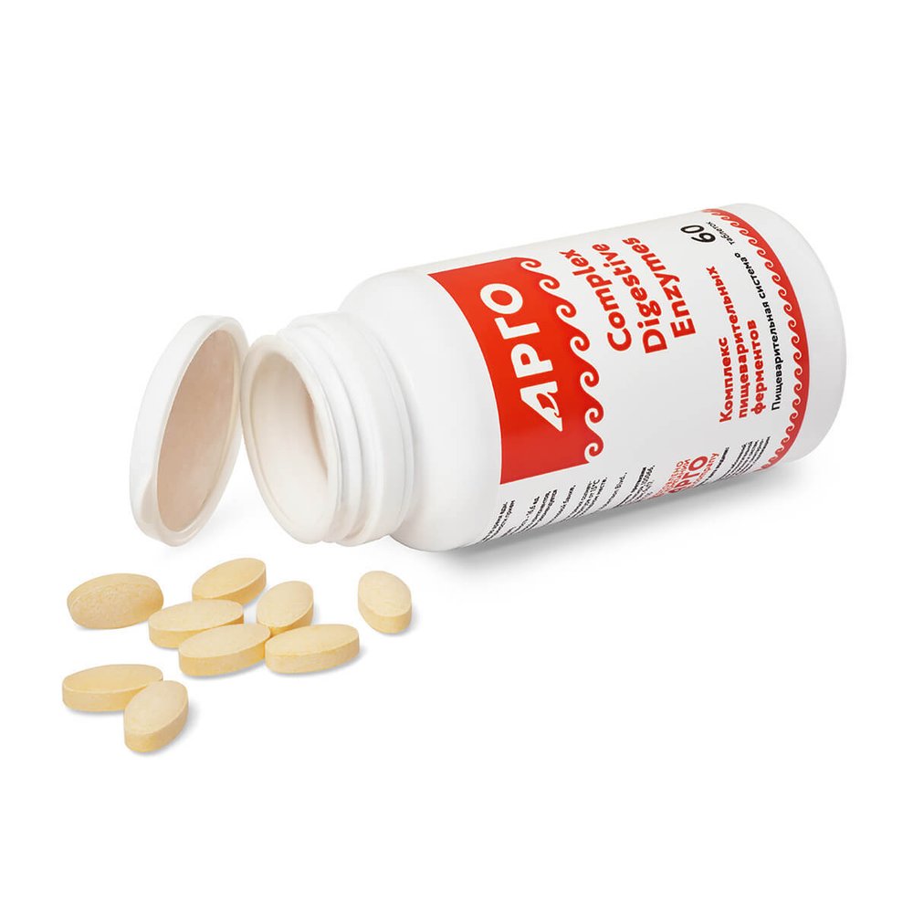 БАД Комплекс пищеварительных ферментов, Nutricare (Арго), 60 таб