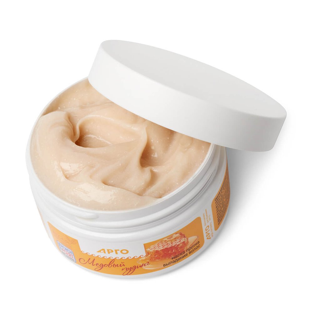 Маска против выпадения волос Медовый пудинг, Новь (Арго), 200 г