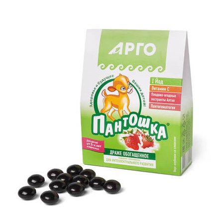 Драже Пантошка Йод, Юг (Арго), 80 г