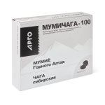 Мумичага (Чага + Мумиё), Апифарм (Арго), 100 таб