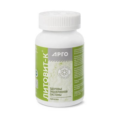 БАД Литовит К, Новь (Арго), 280 табл, 140 г