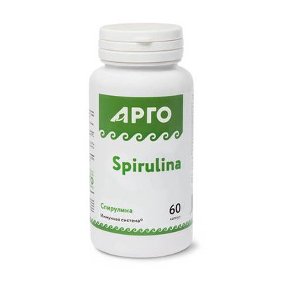 БАД Спирулина, Nutricare (Арго), 60 капс
