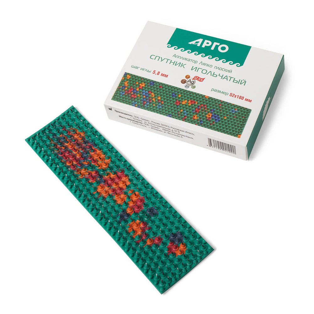 Аппликатор Ляпко Спутник, Арго, (размер 52 х 180 мм, шаг 5,8 мм)