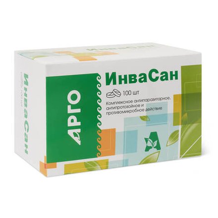 Концентрат ИнваСан от паразитов, Апифарм (Арго), 100 шт