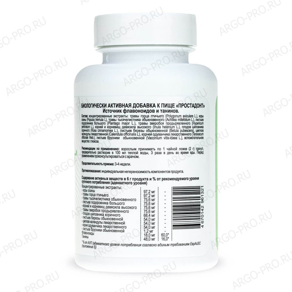 БАД Простадонт описание
