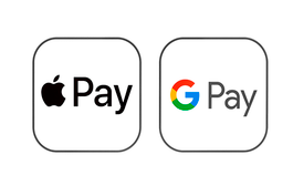 Оплата Apple Pay и Google Pay™