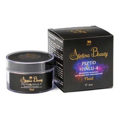 Крем для лица AfalinaBeauty Fluid с пептидами, Интеллект-К (Арго), 50 мл