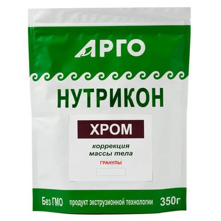 Нутрикон Хром, Арго, гранулы 350 г