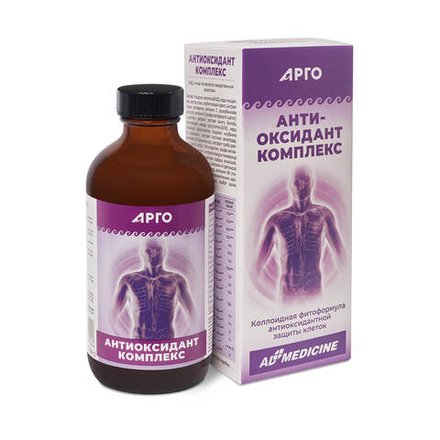 Антиоксидант Комплекс коллоидный, Эд Медицин (Арго), 235 мл