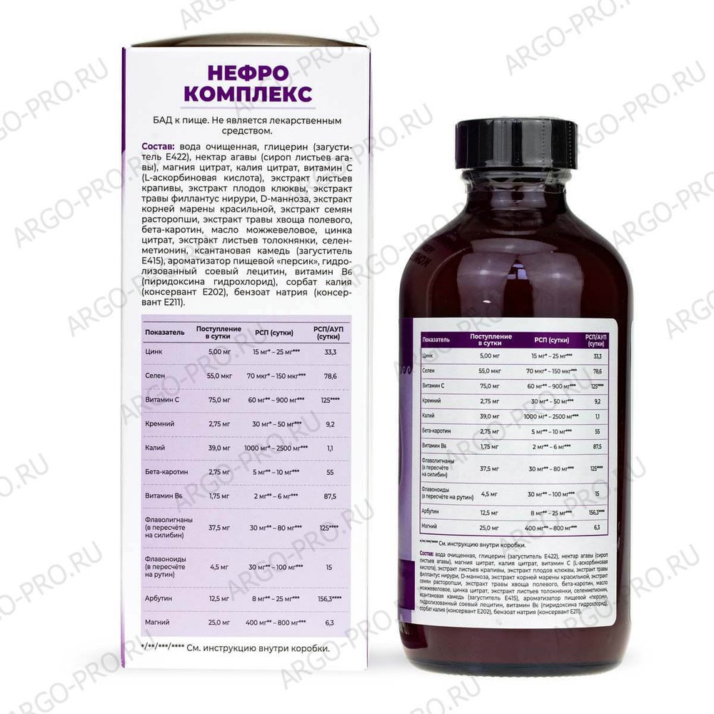 Нефро Комплекс коллоидный, Эд Медицин (Арго), 235 мл