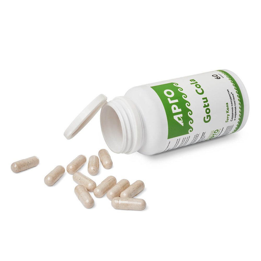 БАД Готу Кола, Nutricare (Арго), 60 капс