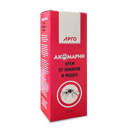 Крем от комаров и мошек Акомарин, Дон (Арго), 50 мл