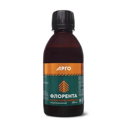 БАД Флорента Экстракт пихты сибирской, Биолит (Арго), 200 мл
