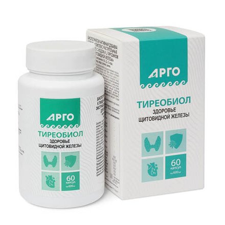 БАД Тиреобиол, Биолит (Арго), 60 капс