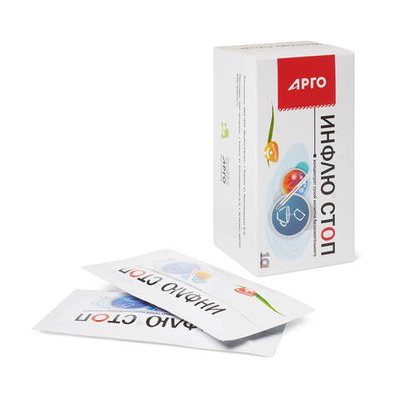 Концентрат от простуды Инфлю-стоп, Апифарм (Арго), 10 пак. по 10 г