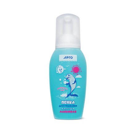 Пенка для умывания детей Аргоша с азуленом, Интеллект-К (Арго), 200 мл