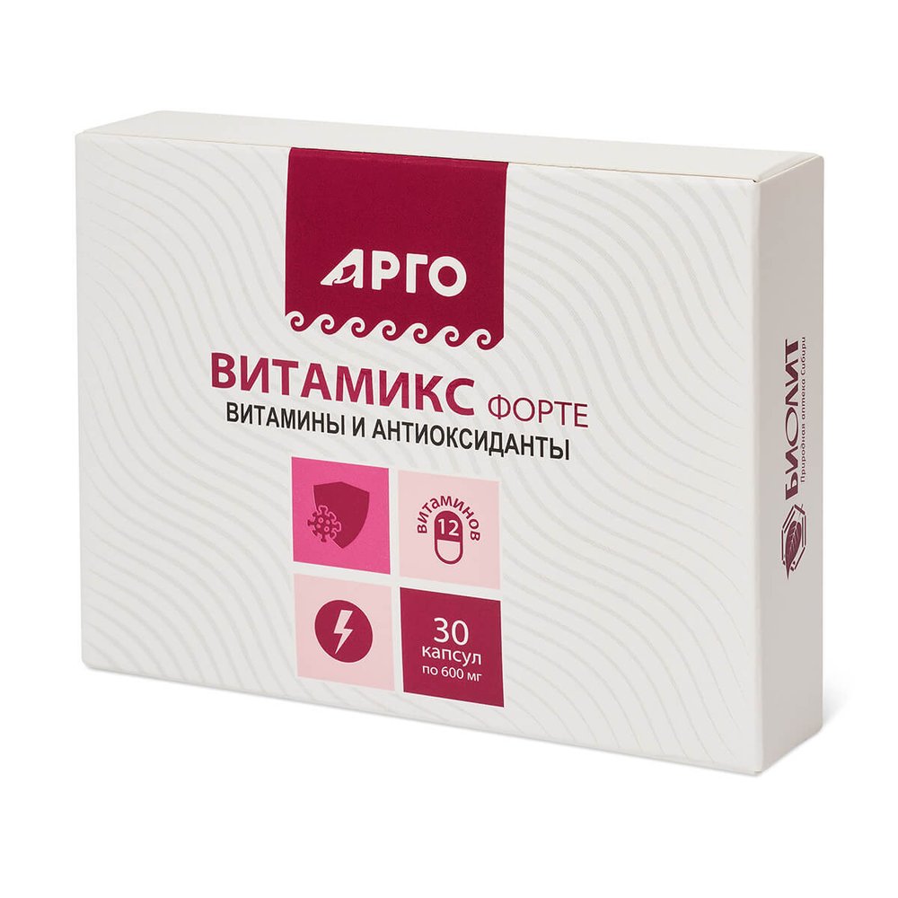 Витамикс форте, Биолит (Арго), 30 капс