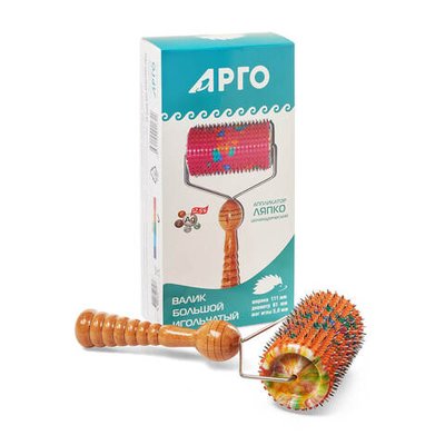 Валик Ляпко большой, А+E33рго, (ш = 111 мм, D = 61 мм, шаг игл 5,0 мм)