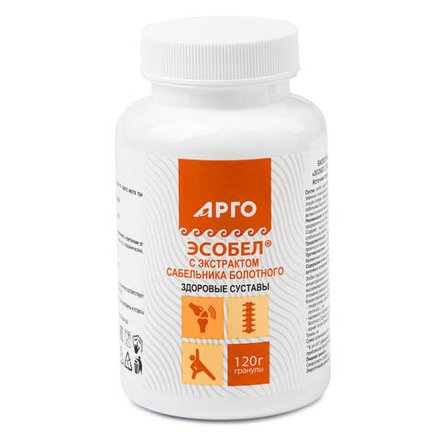 БАД Эсобел с экстрактом сабельника болотного гранулы, Биолит (Арго), 120 г